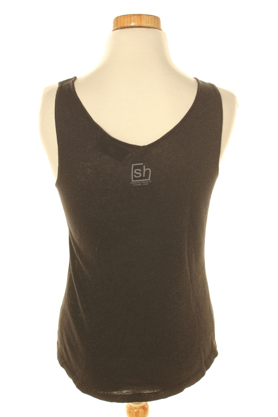 Top de SH de la talla XS, de color negro