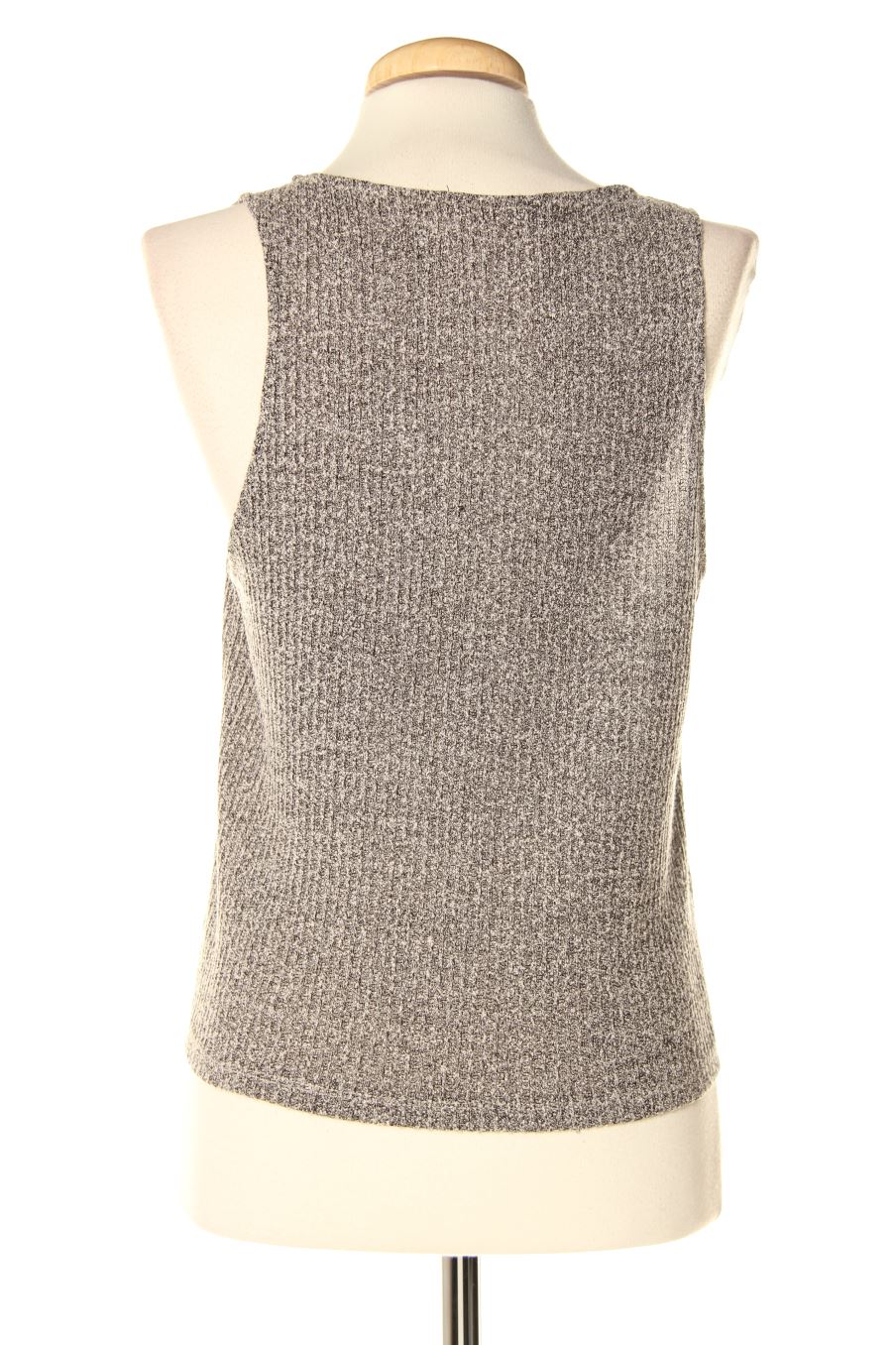 Camiseta sin mangas de Mango de la talla L, de color gris