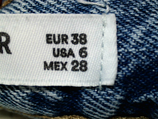 Vaqueros de Pull & Bear de la talla 38, de color azul de ropa vaquera