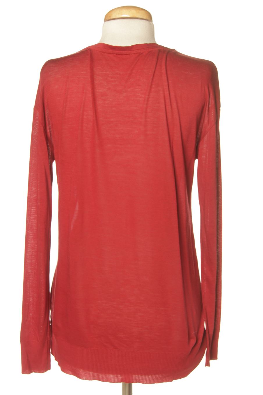 T-shirt à manches longues Comptoir des Cotonniers de la taille M, de couleur rouge