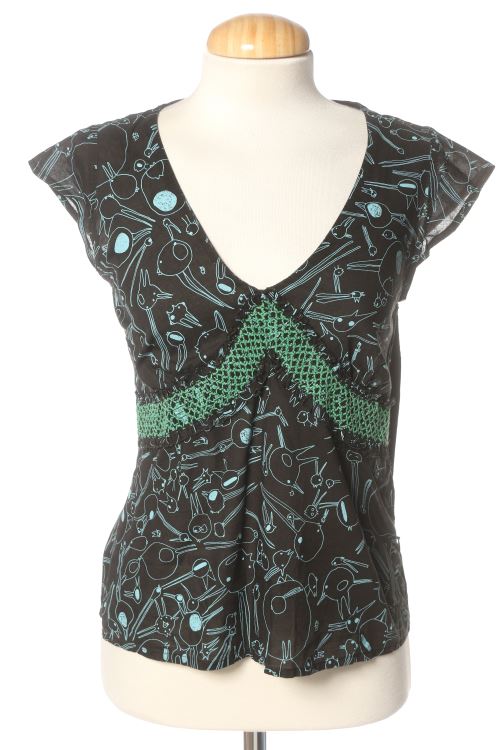 Blouse à manches courtes