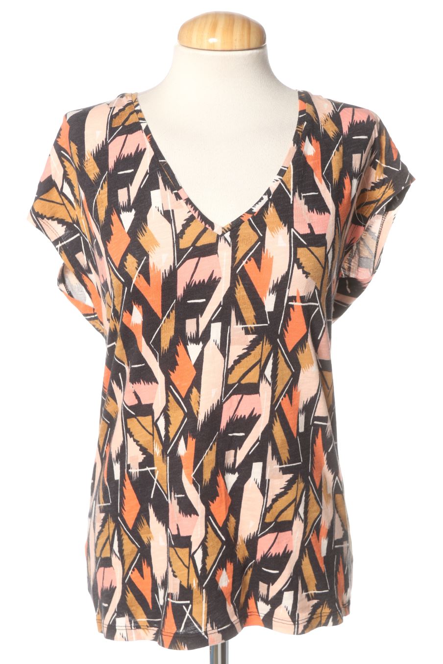 Camiseta de Promod de la talla S, de color estampado