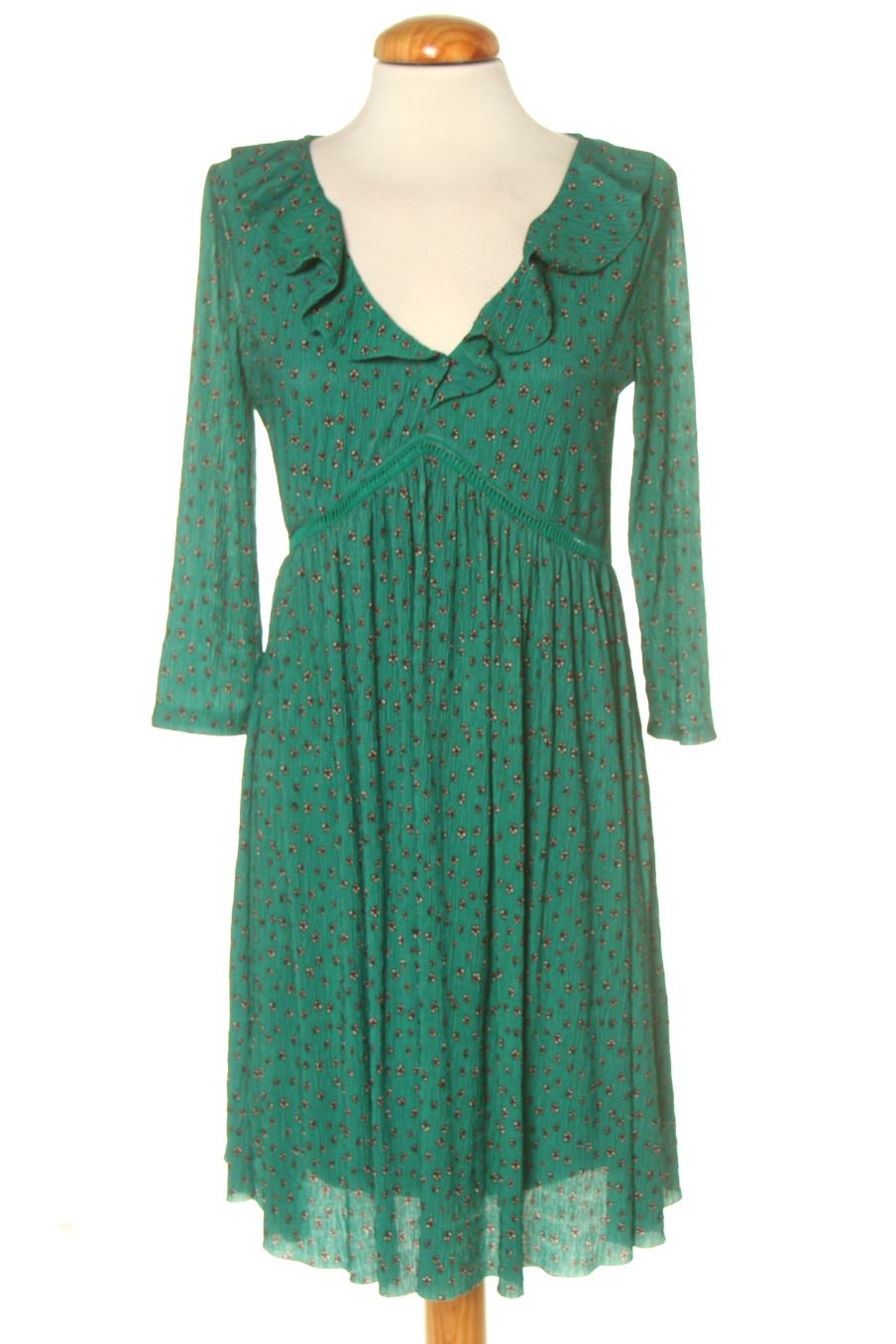 Robe casual Springfield de la taille M, de couleur vert