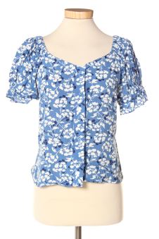 Blusa a maniche corte XS Mango, foto 1 di 2