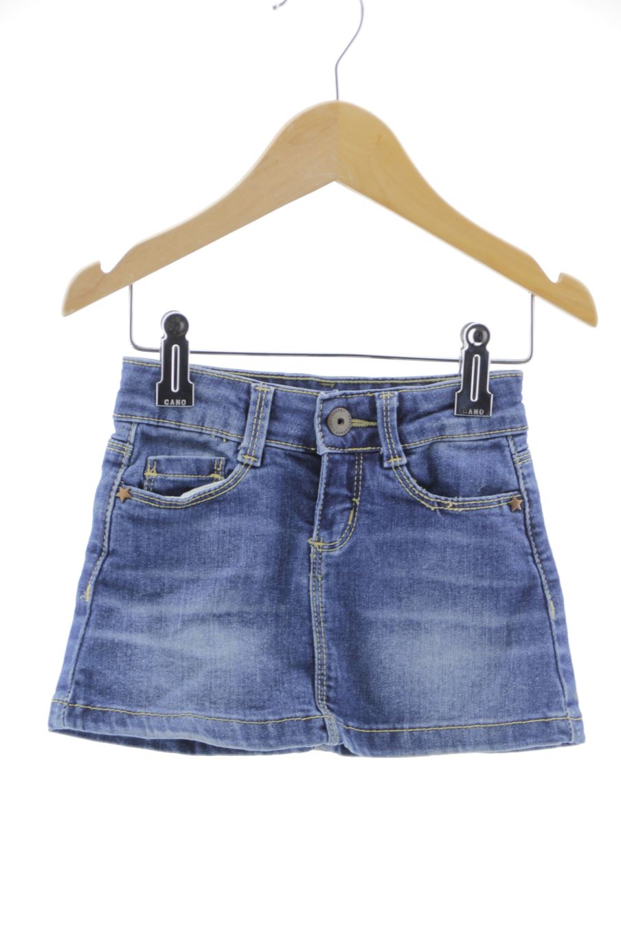 Falda de Vertbaudet de la talla 3 años de denim de segunda mano