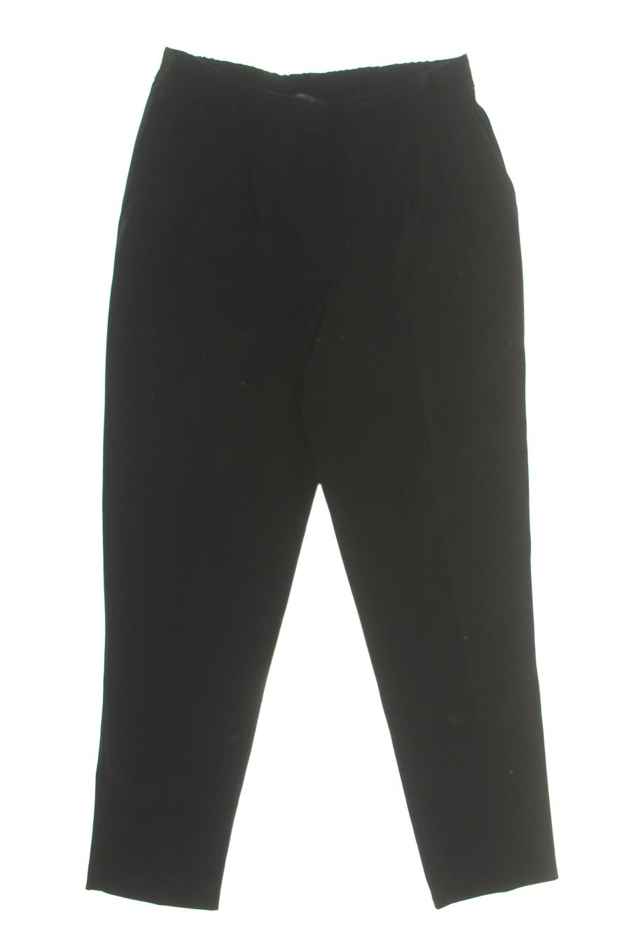 Pantalón de Mango de la talla 38, de color negro