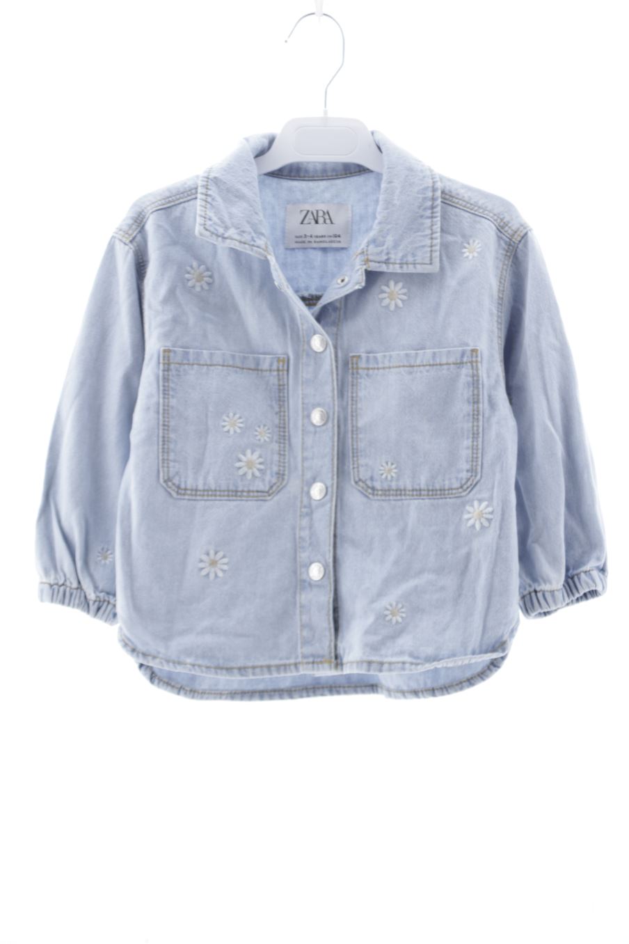 Cazadora de Zara de la talla 3 años de denim de segunda mano