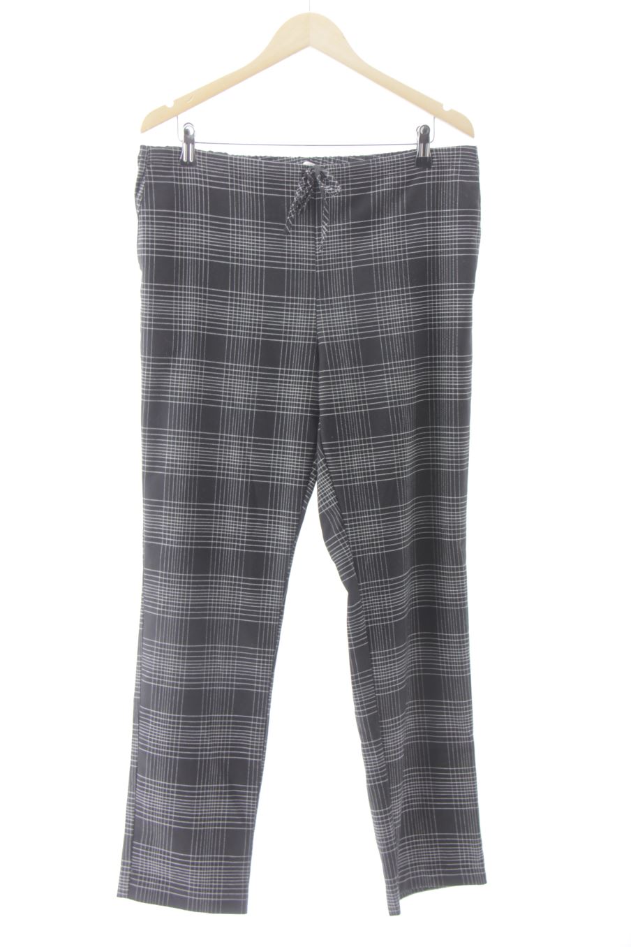 Pantalón de Mango de la talla L, de color cuadros