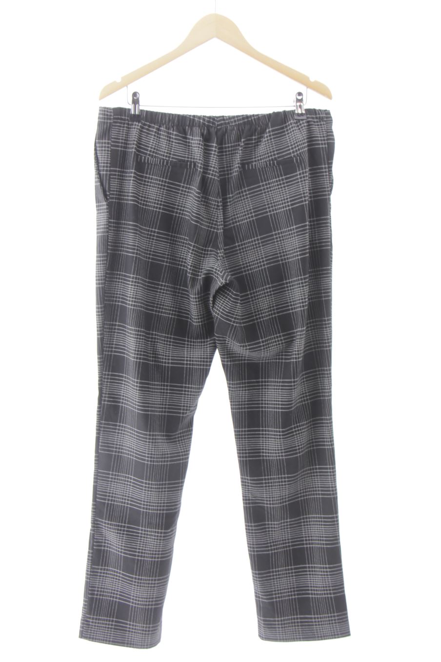 Pantalón de Mango de la talla L, de color cuadros