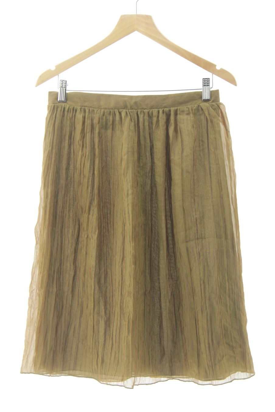 Gonne de Zara de la talla M, de color marrone
