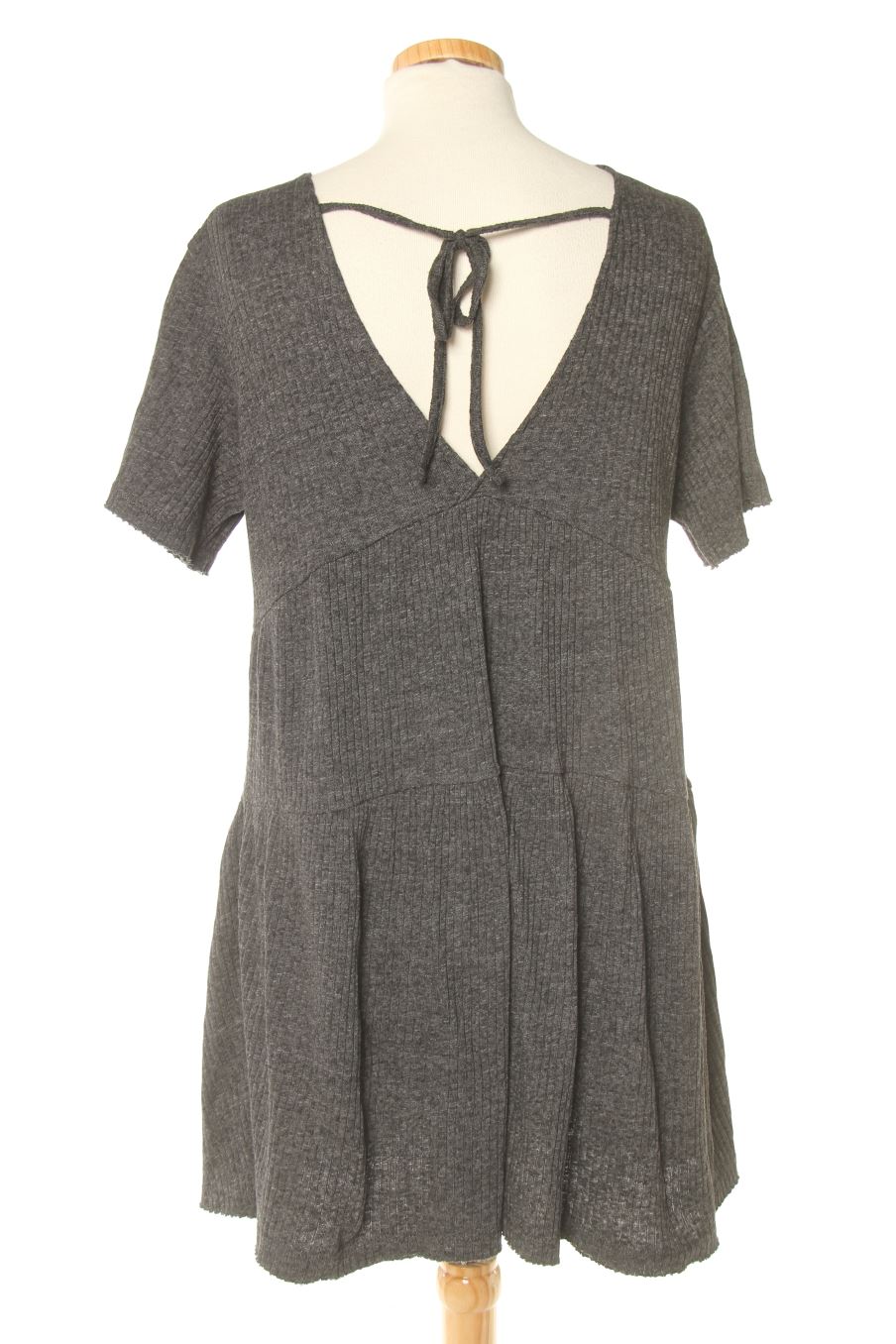 Robe casual Pull & Bear de la taille M, de couleur gris