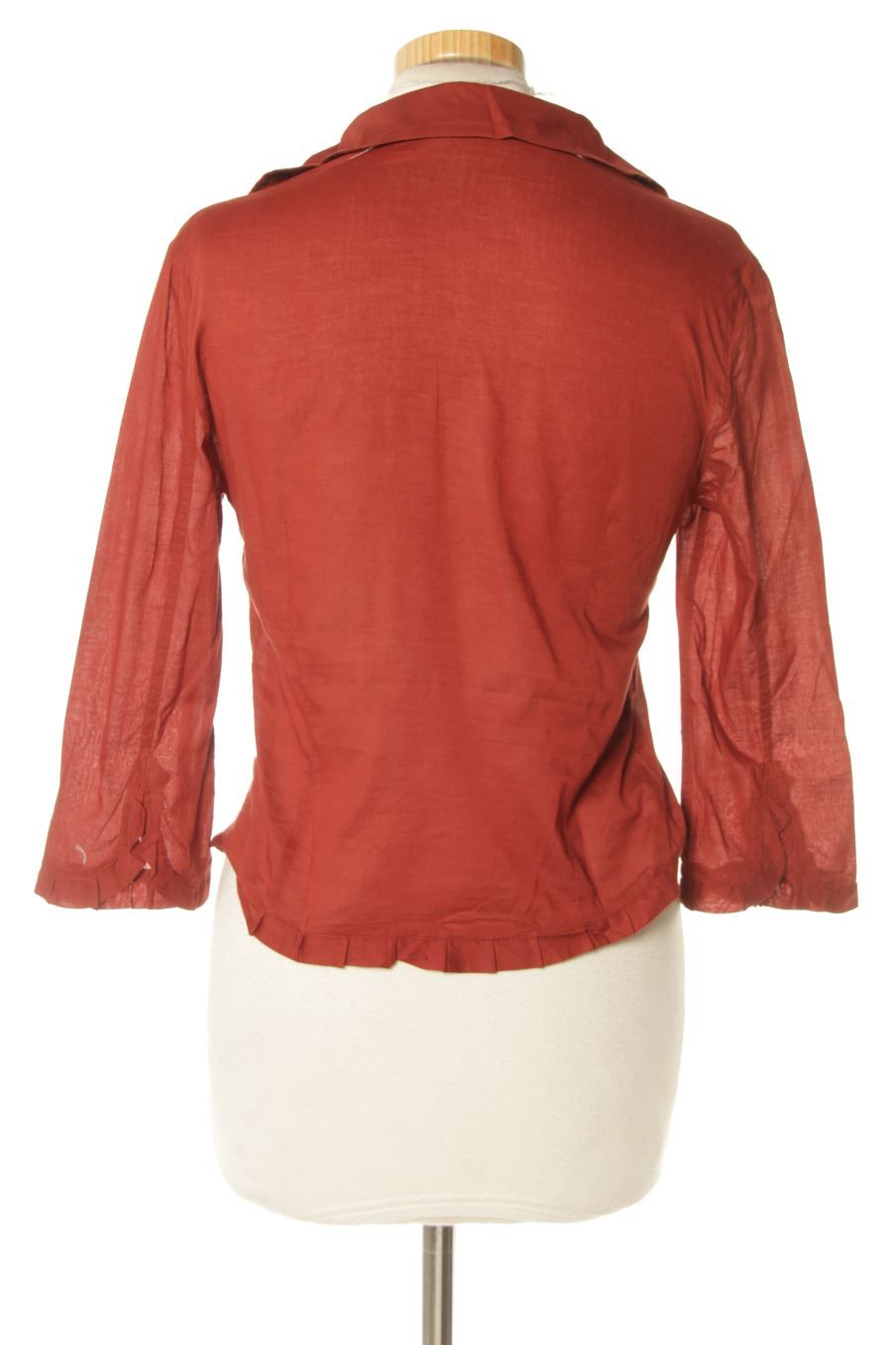 Blouse à manches longues Mango de la taille M, de couleur marron