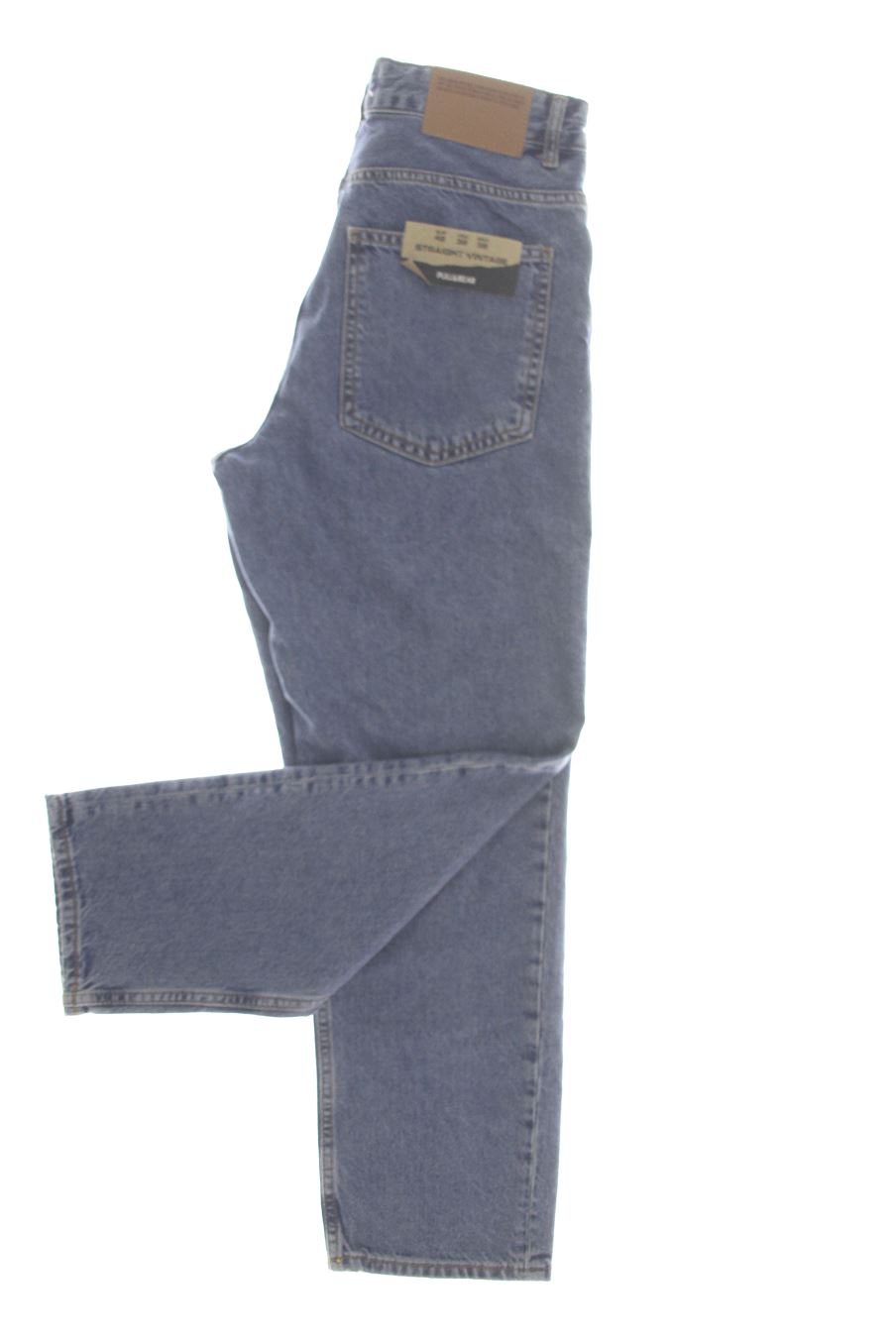 Vaqueros de Pull & Bear de la talla 42, de color azul de ropa vaquera