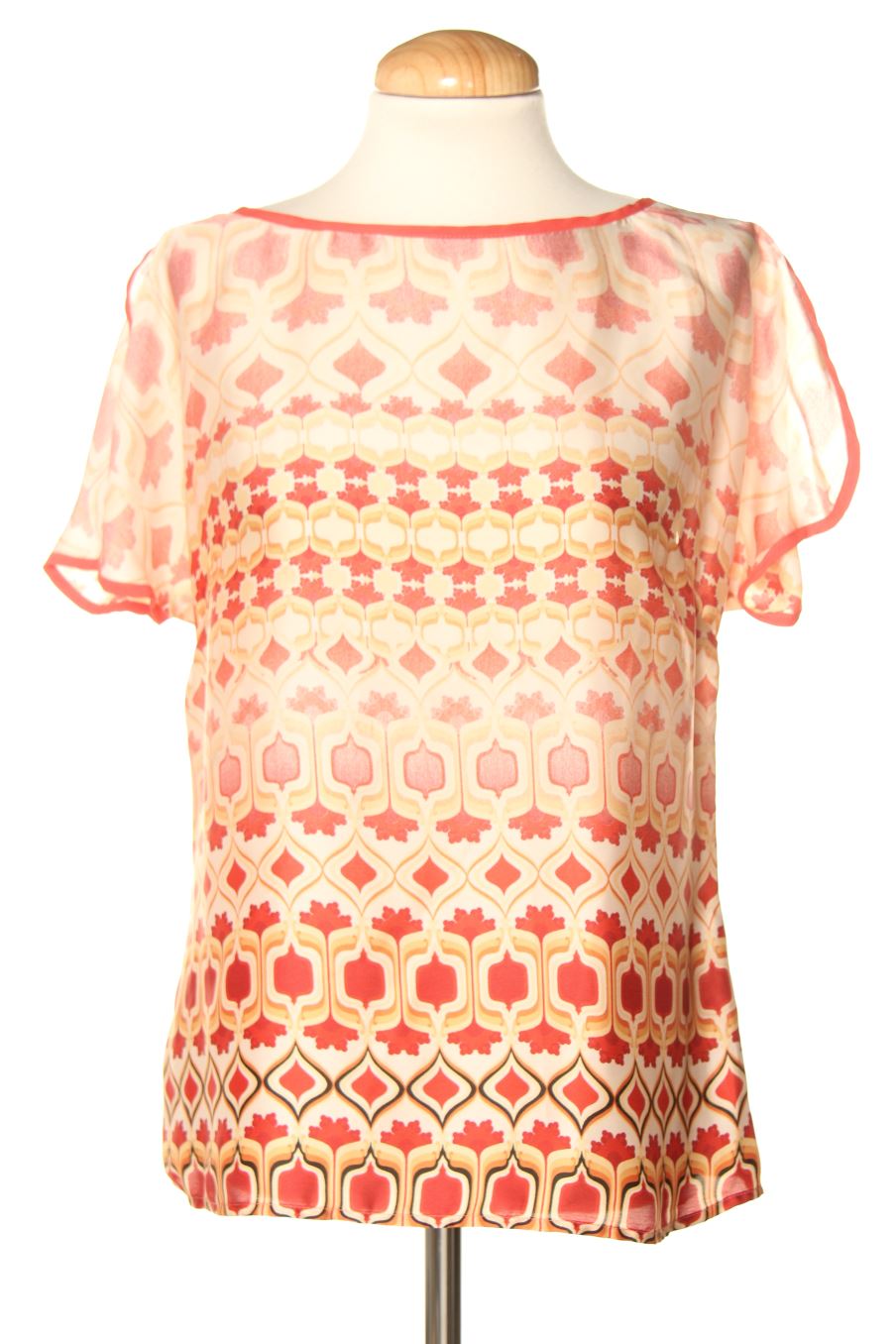 Blouse à manches courtes Dandara de la taille S, de couleur imprimés
