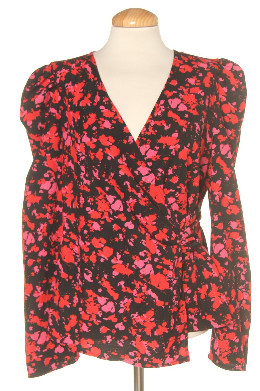 Blouse à manches longues Pieces de la taille L, de couleur fleurs