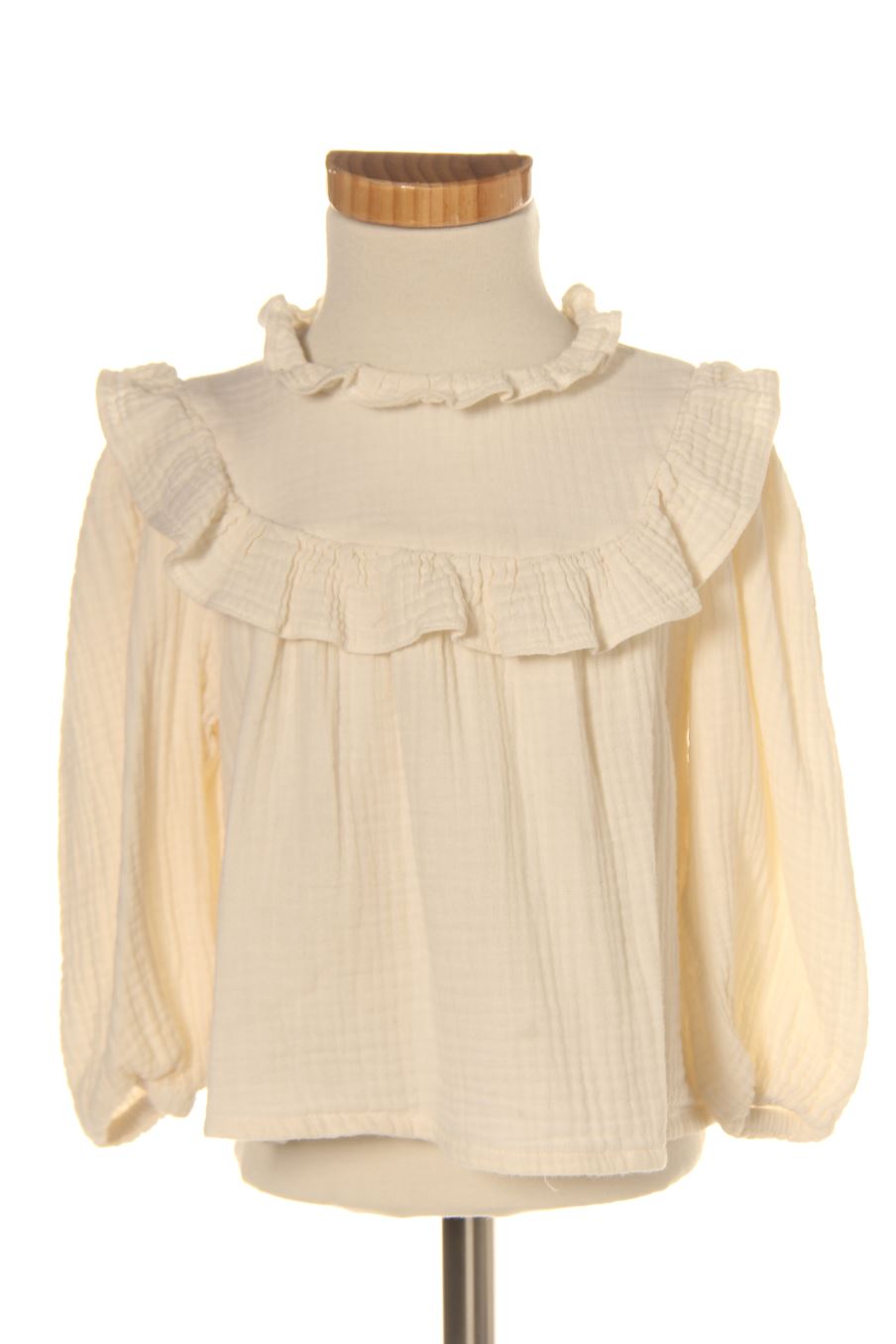 gebraucht Bitrix kids Langärmelige Bluse Größe 104