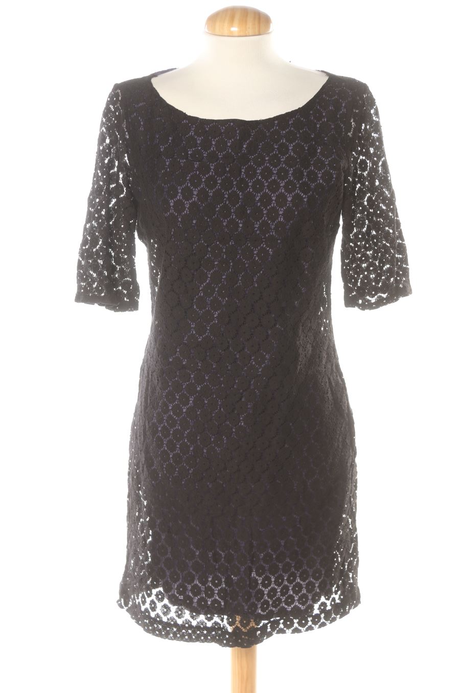 Vestito casual de Naf Naf de la talla 38, de color nero