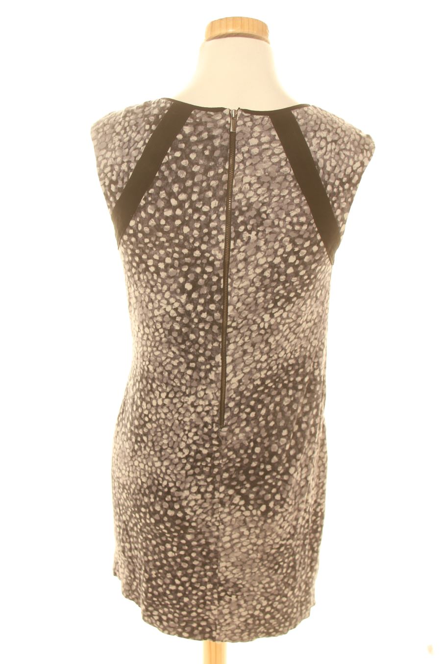 Vestido casual de Mango de la talla S, de color gris