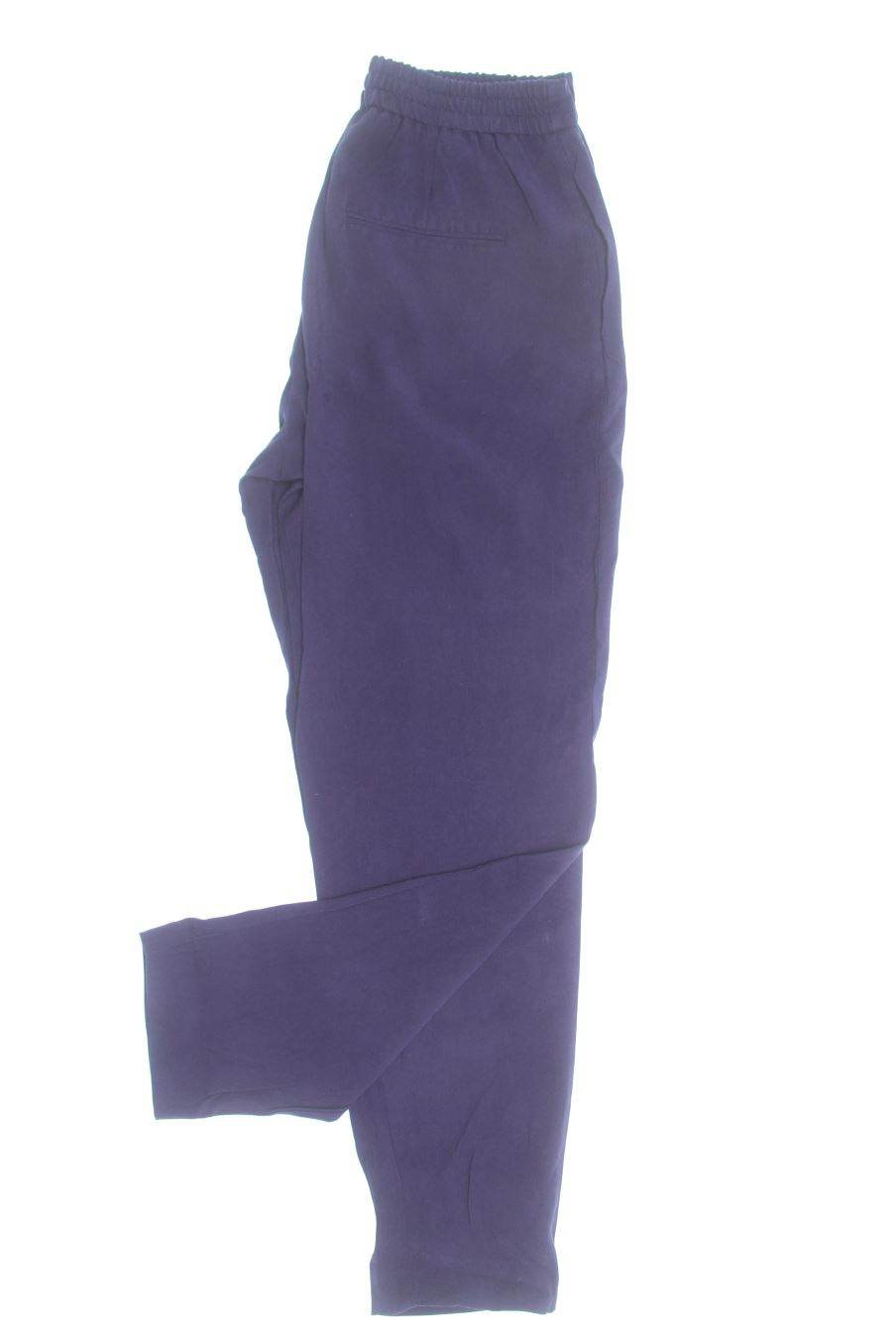 Pantalones de Zara de la talla XS, de color azul marino