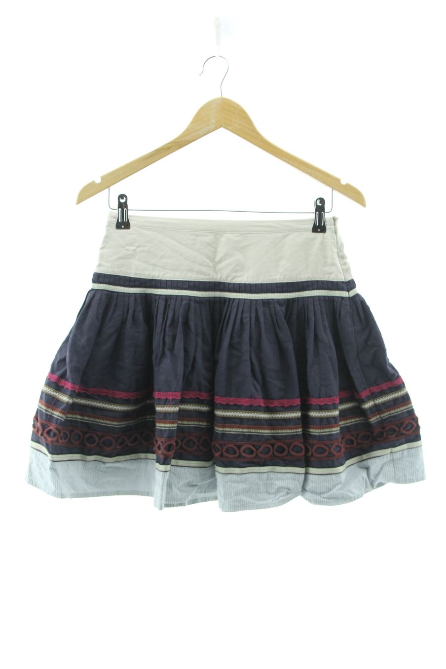 Jupe Mng de la taille 34, de couleur bleu marine