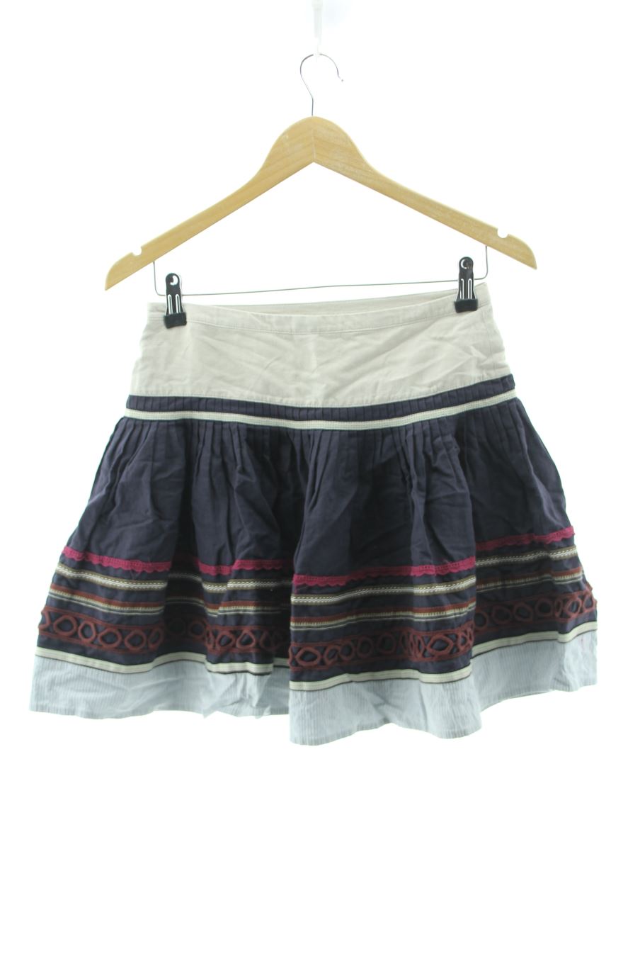Jupe Mng de la taille 34, de couleur bleu marine