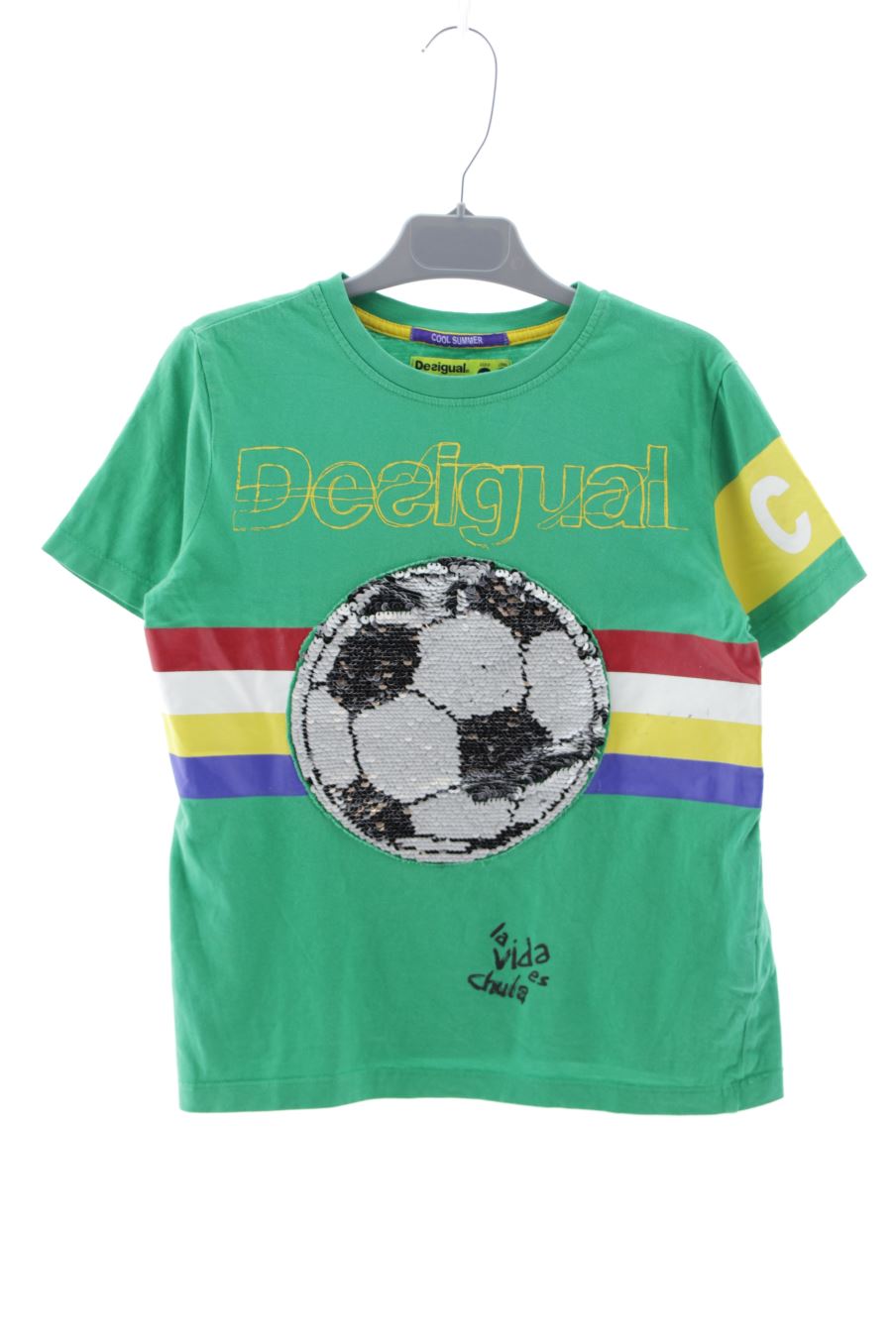 T-shirt Desigual de la taille 7 ans de seconde main