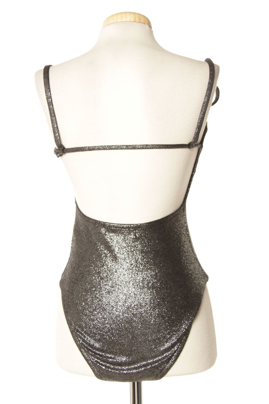 Body de Bershka de la talla S, de color plateado