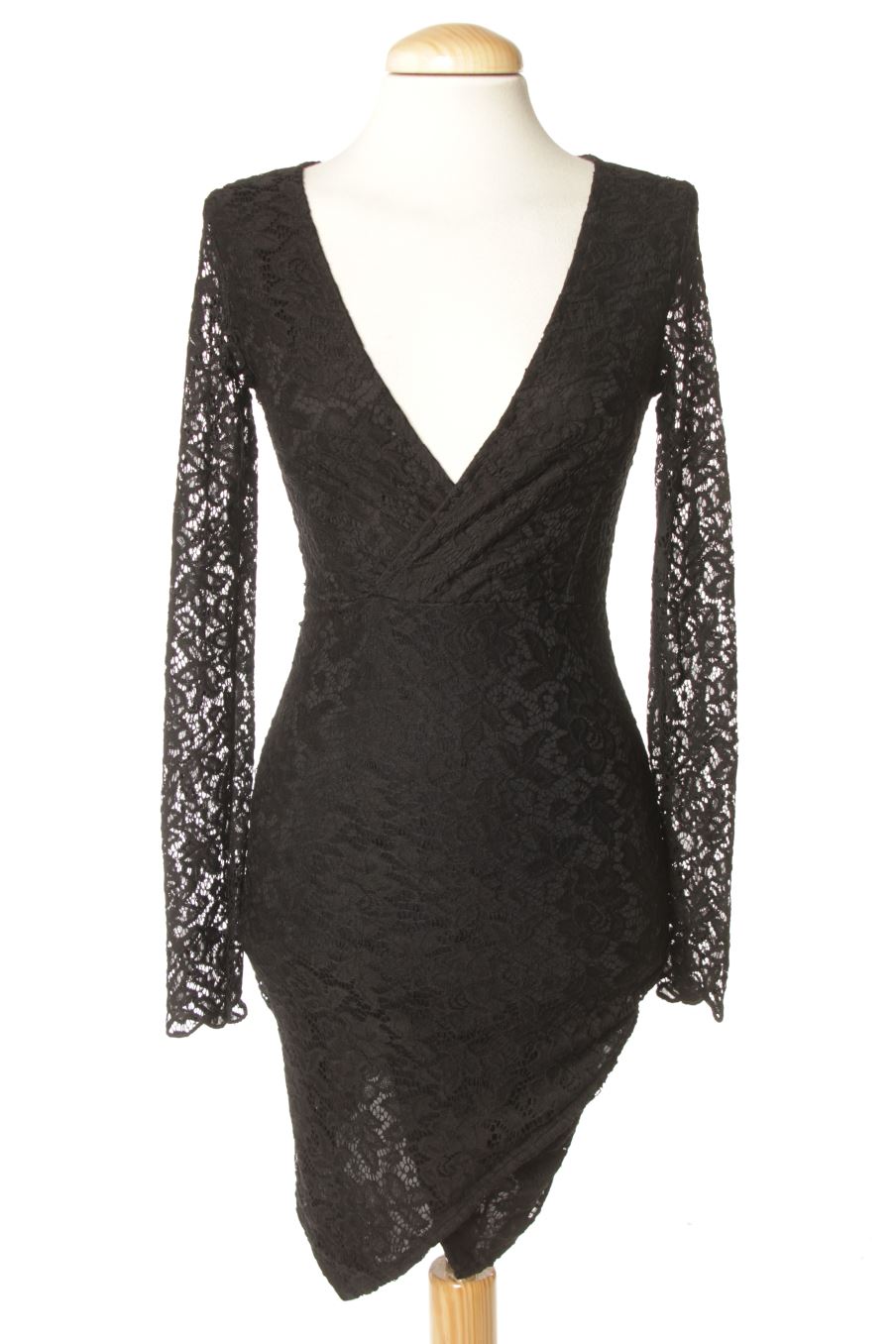 Robe casual H&M de la taille 34, de couleur noir