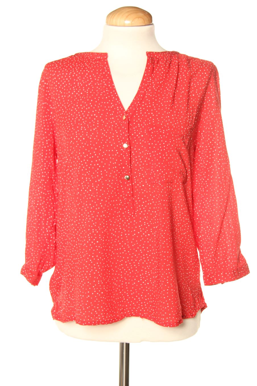 Blouse à manches longues C&A de la taille S, de couleur rouge