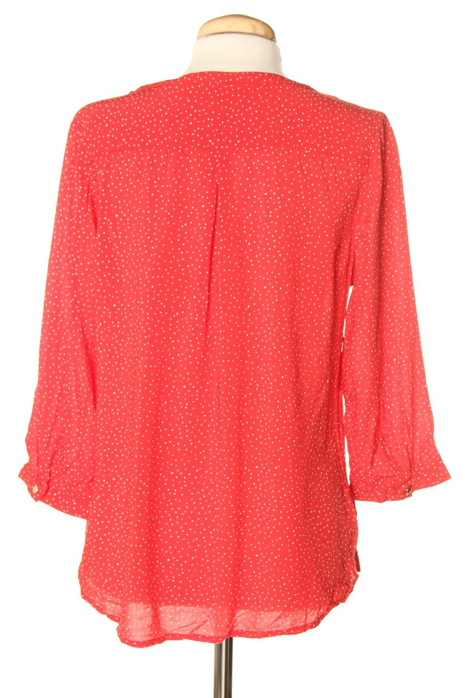 Blouse à manches longues C&A de la taille S, de couleur rouge
