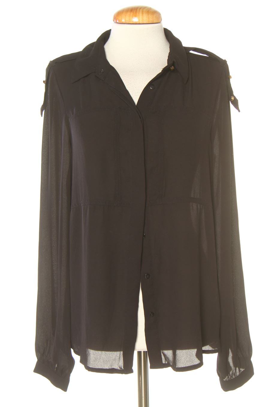 Chemise Vero moda de la taille S, de couleur noir