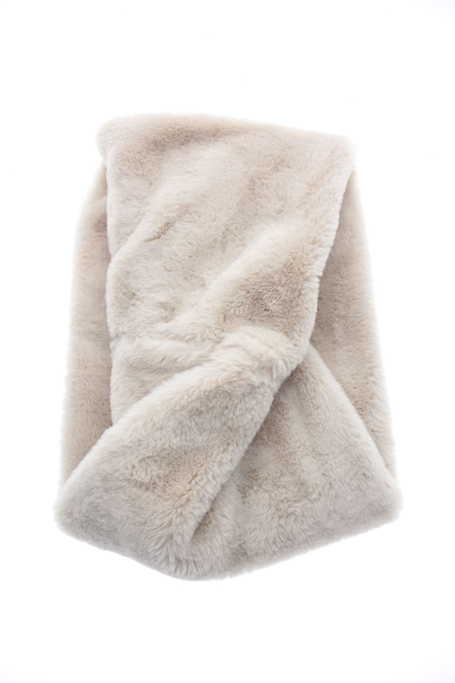 Tour de cou PERCENTIL de la taille Taille unique, de couleur beige de synthétique