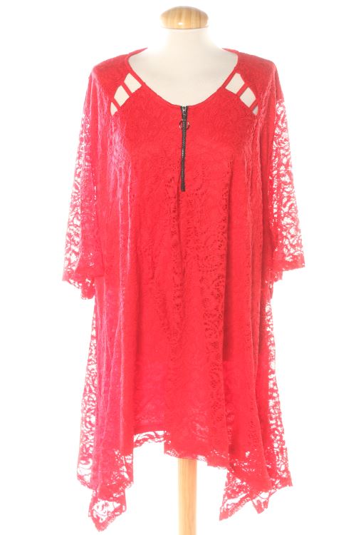Blusa a maniche corte
