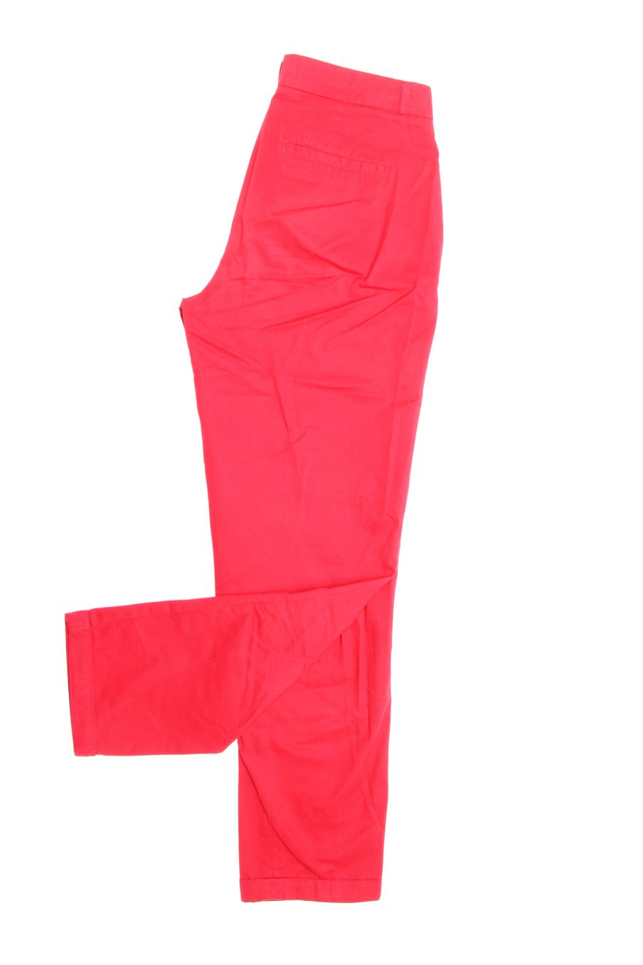 Pantalon Camaieu de la taille 34, de couleur rouge
