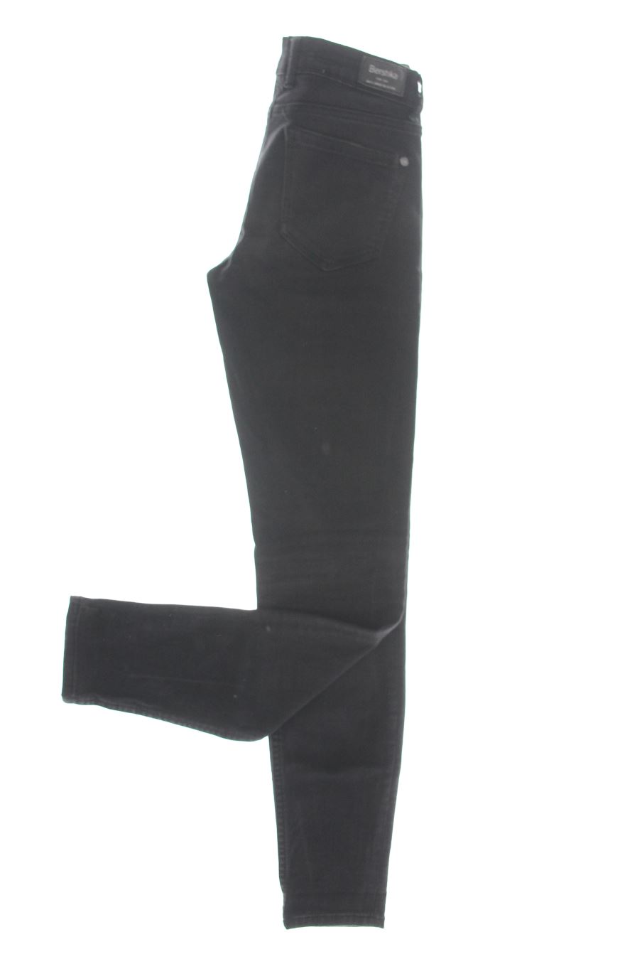 Vaquero de Bershka de la talla 34, de color gris de ropa vaquera