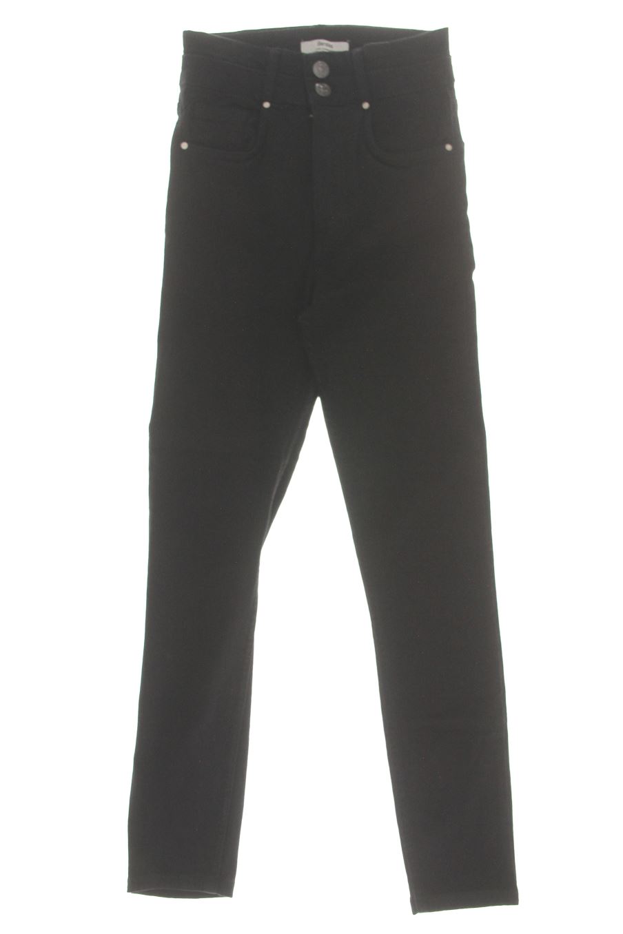 Vaqueros de Bershka de la talla 32, de color negro de ropa vaquera