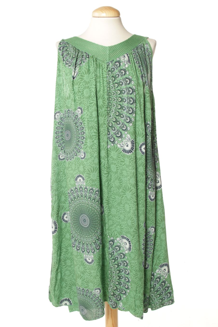Vestido casual de Made in italy de la talla M, de color verde