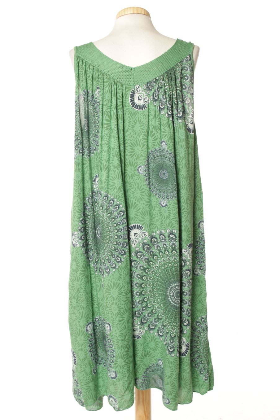 Vestido casual de Made in italy de la talla M, de color verde