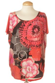 Blusa de manga corta XL Desigual