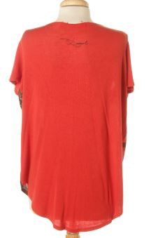 Blusa de manga corta XL Desigual