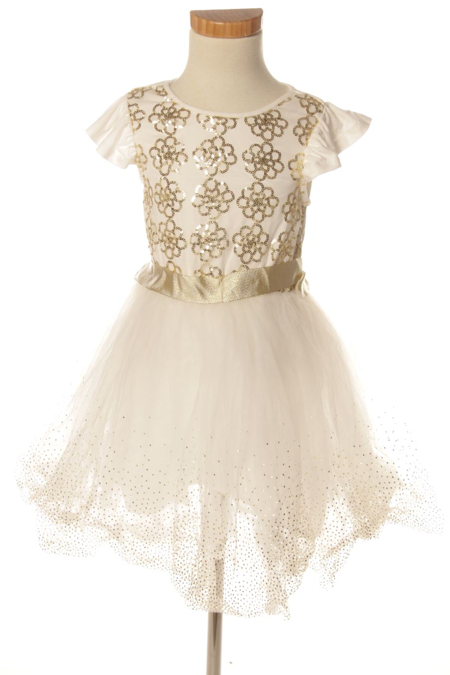Vestido de origami de la talla 5 años de segunda mano