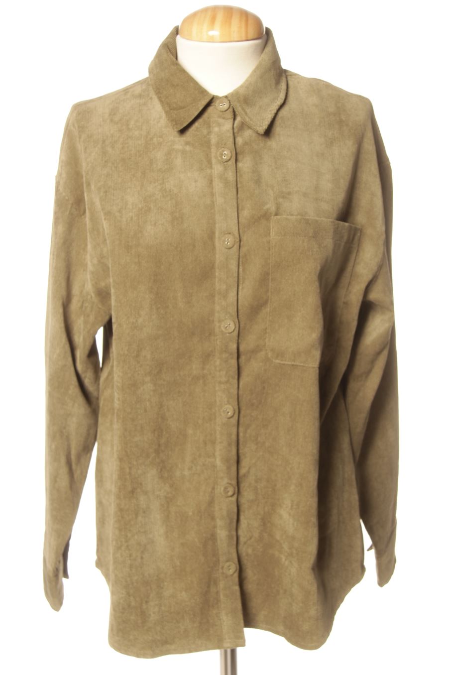 Camicia de Stradivarius de la talla XS, de color verde
