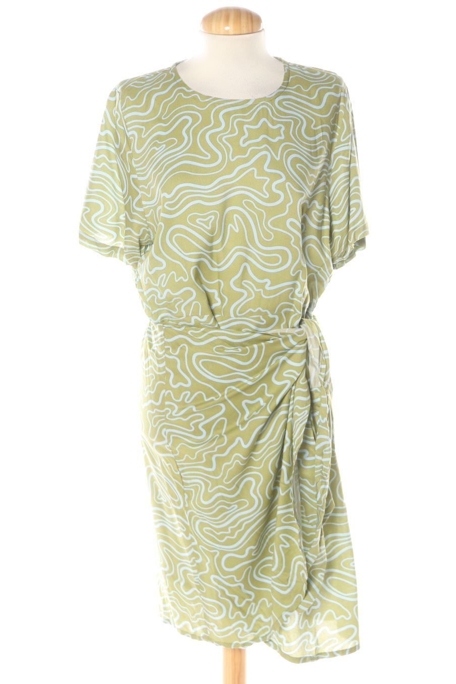 Robe casual Compañía Fantástica de la taille L, de couleur vert