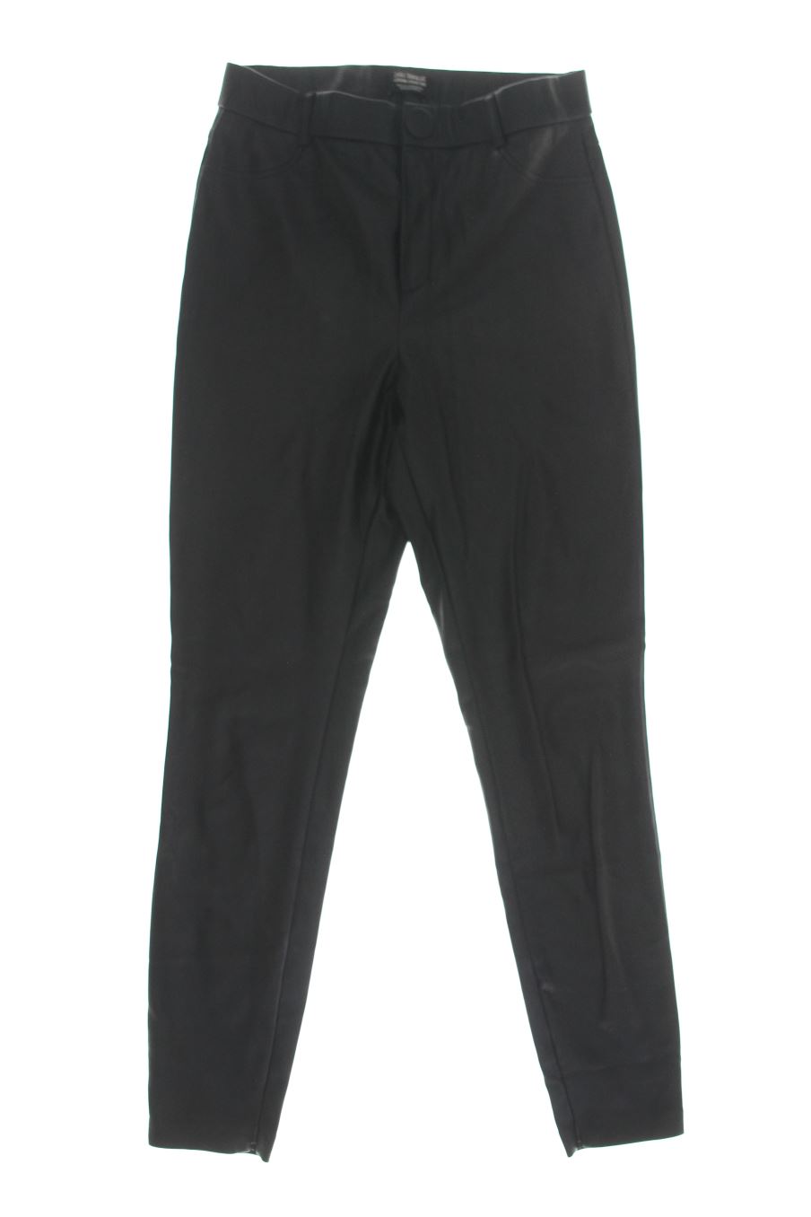 Pantalón de Trf (ZARA) de la talla M, de color negro de sintético