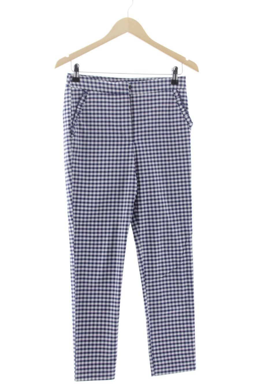 Pantalón de Zara de la talla S, de color cuadros