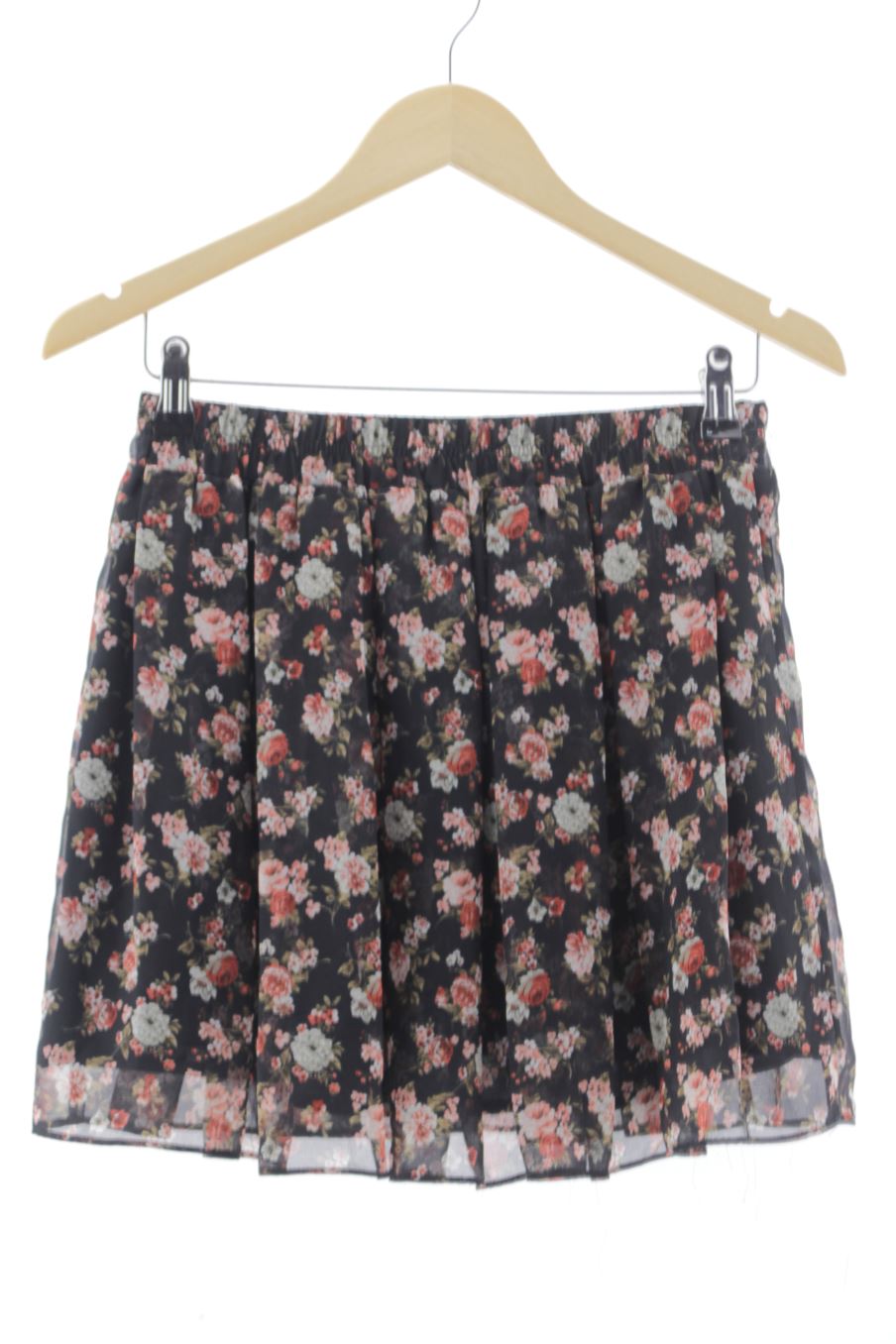 Jupe Benetton de la taille S, de couleur fleurs