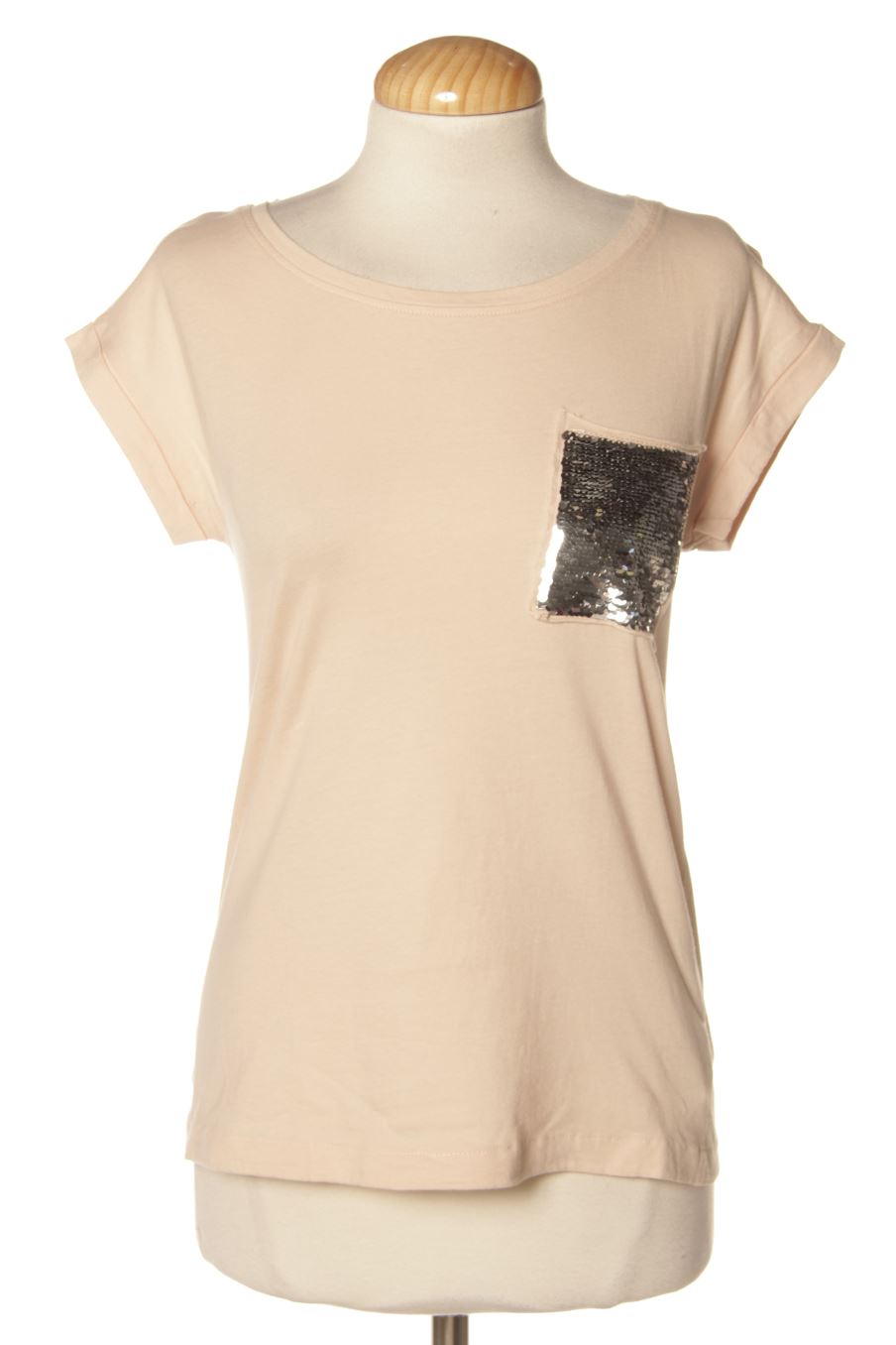 T-shirt Venca de la taille S, de couleur rose