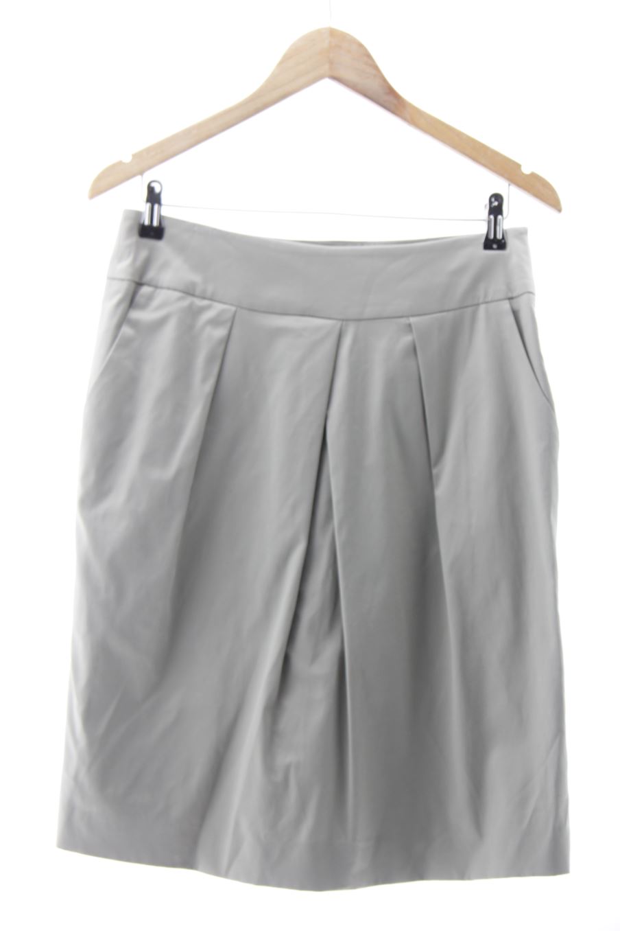 Falda de Cortefiel de la talla 40, de color gris