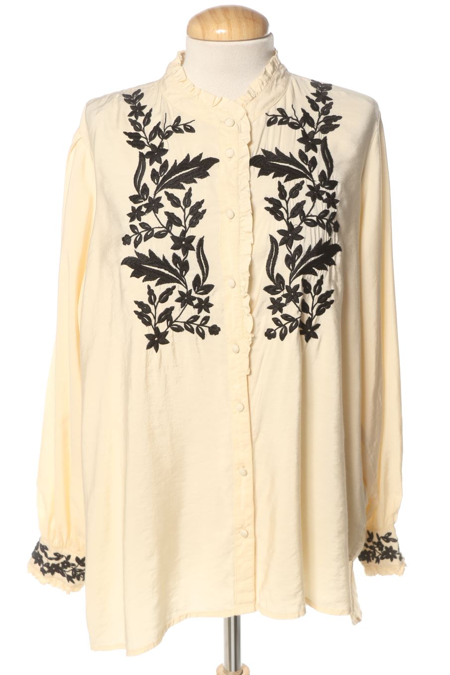 Hemd von almé Größe 44, Farbe Beige, für