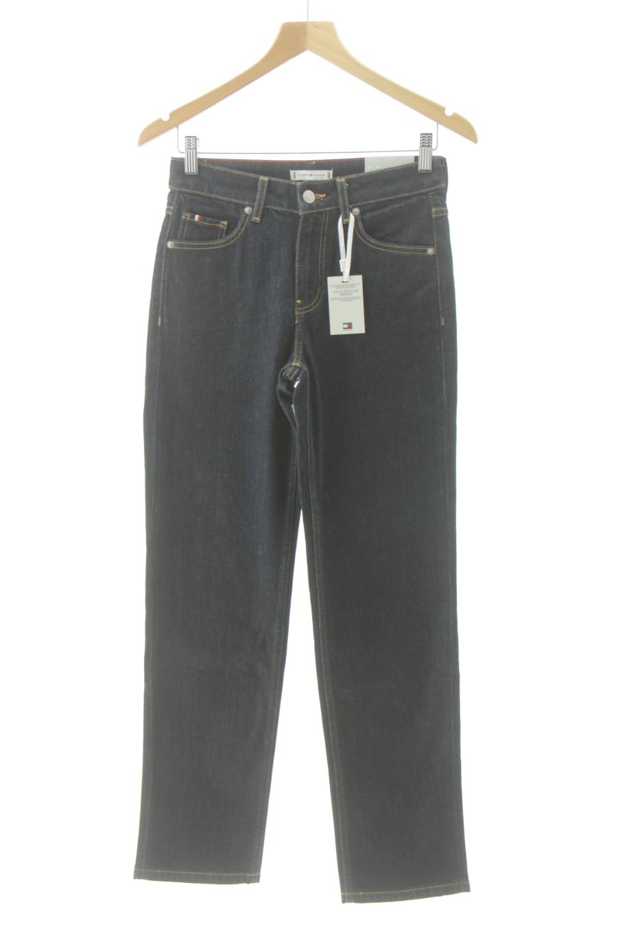Jeans Tommy Hilfiger de la taille 34, de couleur bleu marine de denim